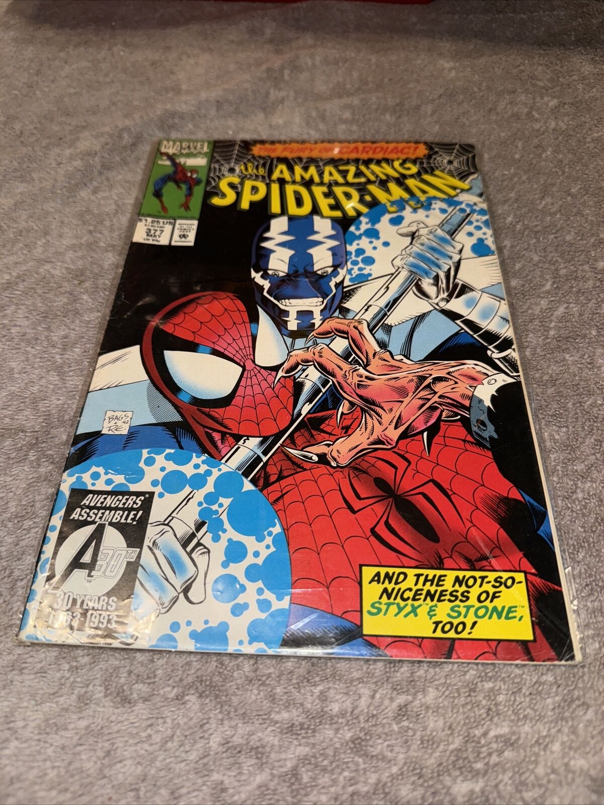 The Amazing Spiderman #377 - May 1993 - Vol.1        (4158)