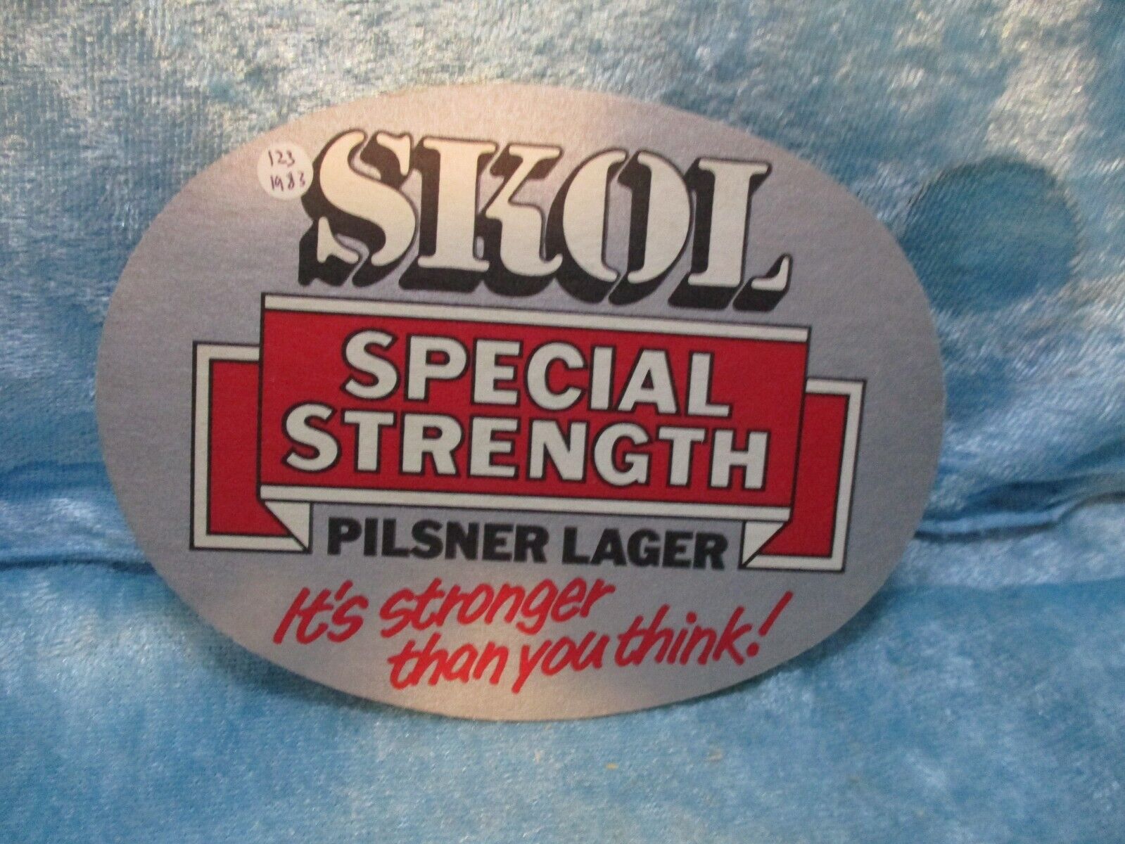 Skol Special Strength Pilsener Lager Coaster