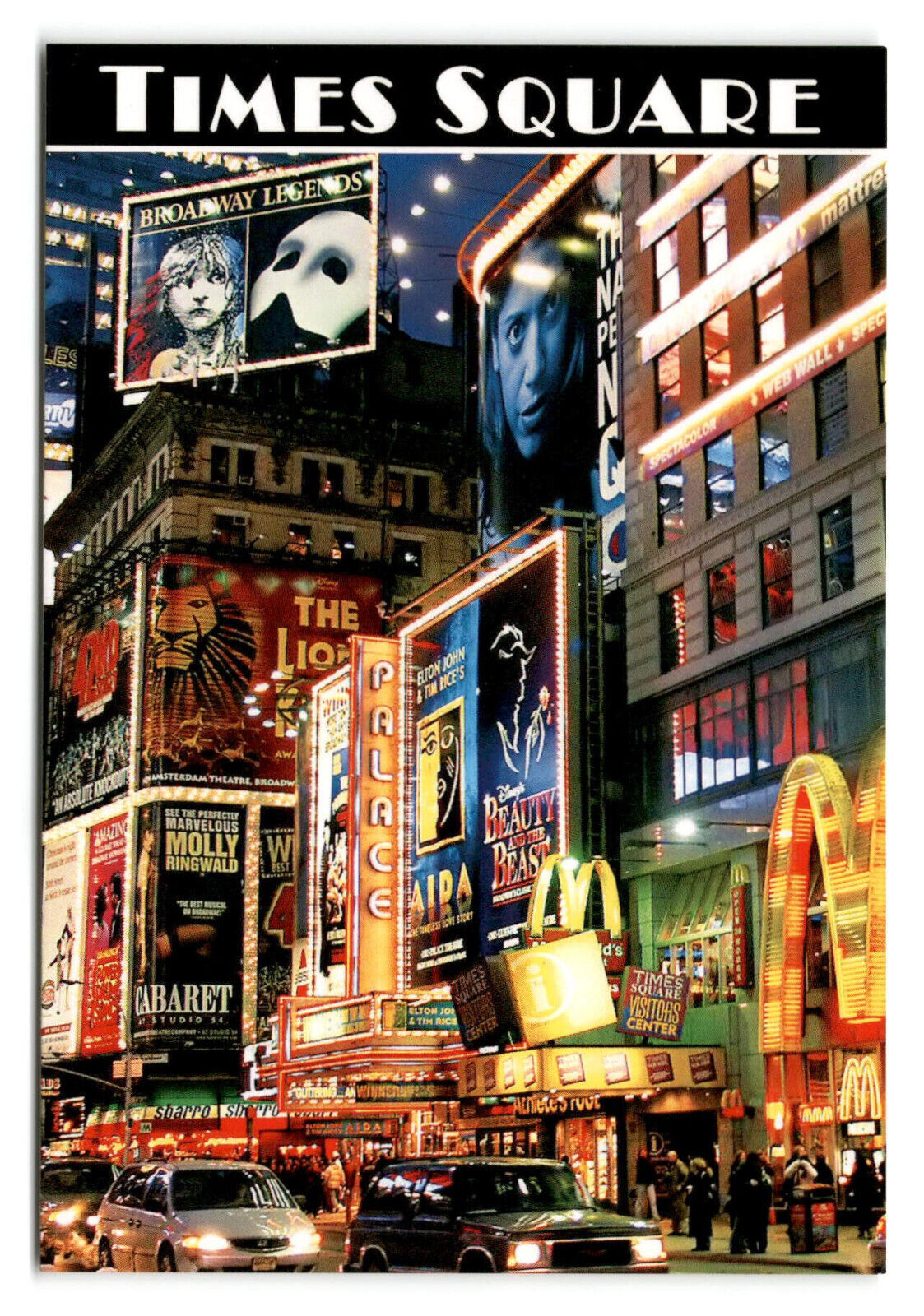 Postcard - Times Square - New York - Unposted
