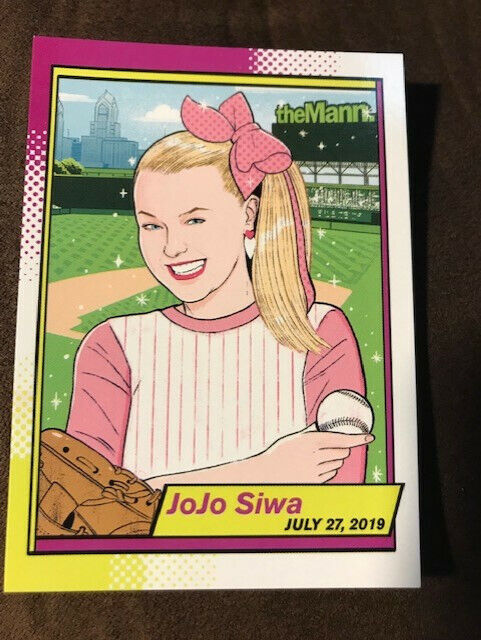 JOJO SIWA -- 2019 -- CONCERT CARD