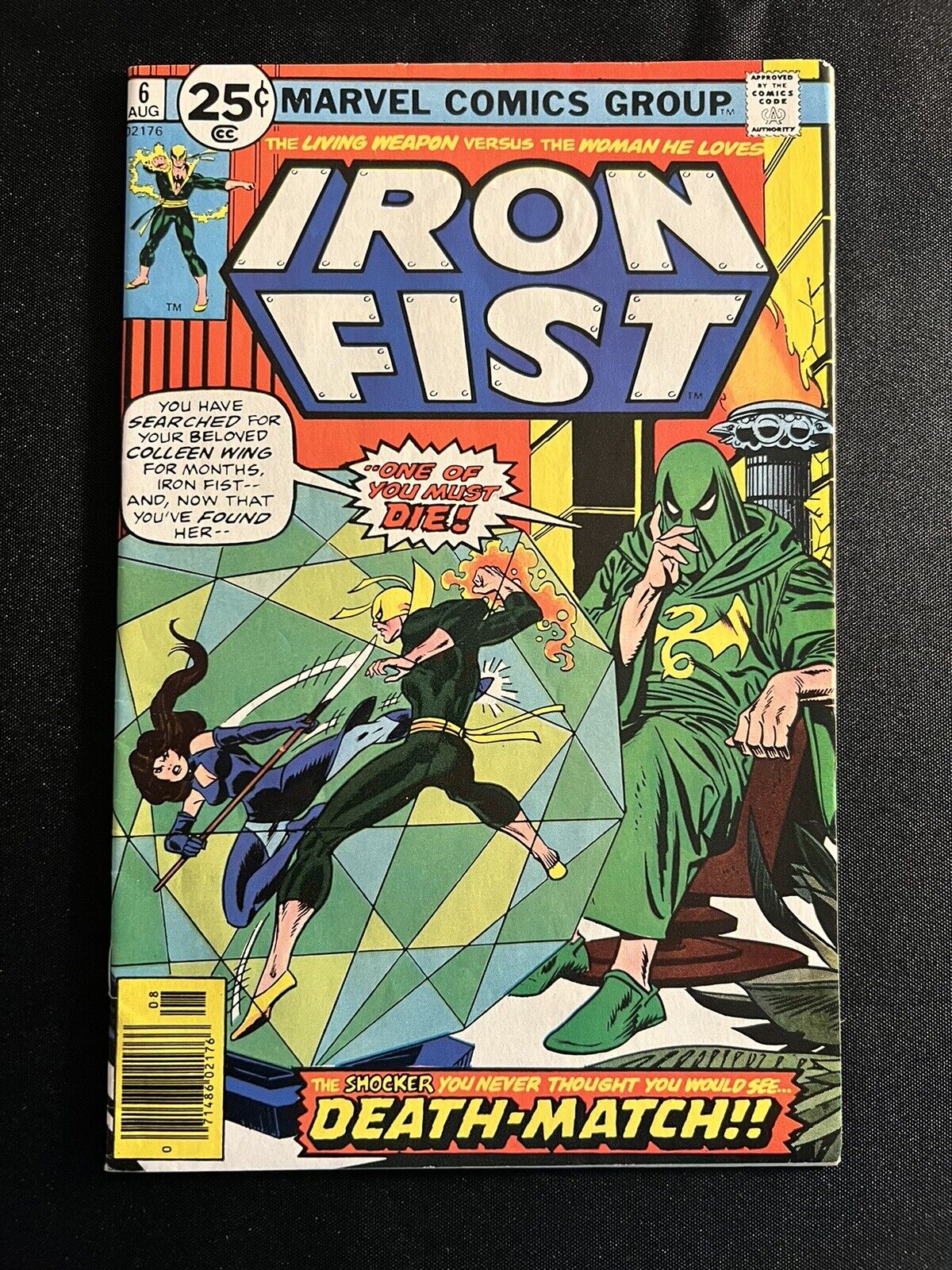 Iron Fist #6 - Marvel 1976 Origin of Misty Knight Byrne & Claremont (5.0)