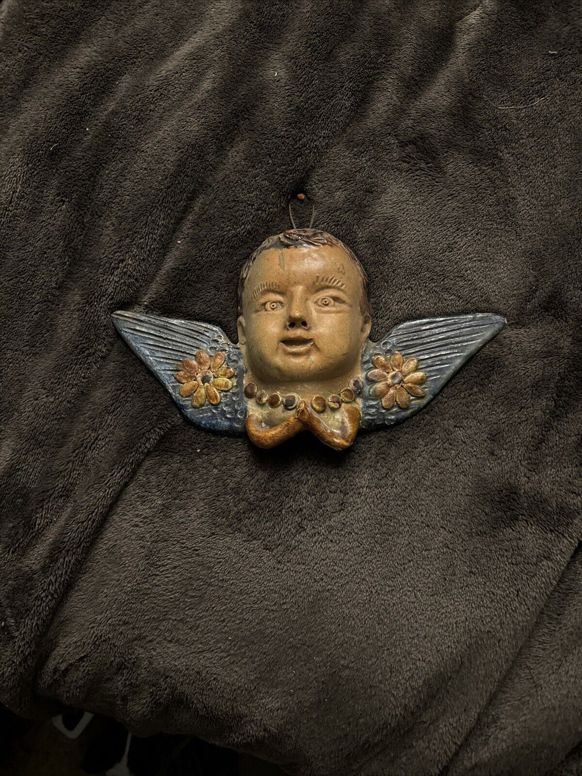 Mexican Vintage Ceramic  Putto/Angel/ Beautifully Crafted