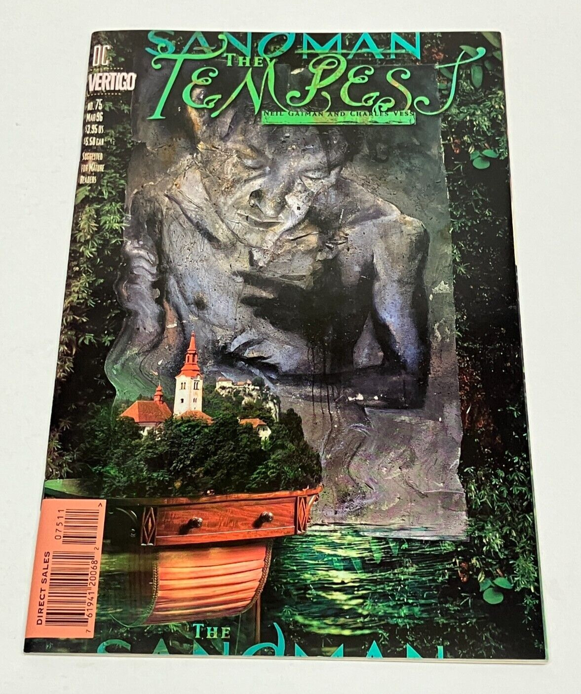 DC Vertigo SANDMAN The Tempest comic #75 (1996 DC Comics) Final Issue