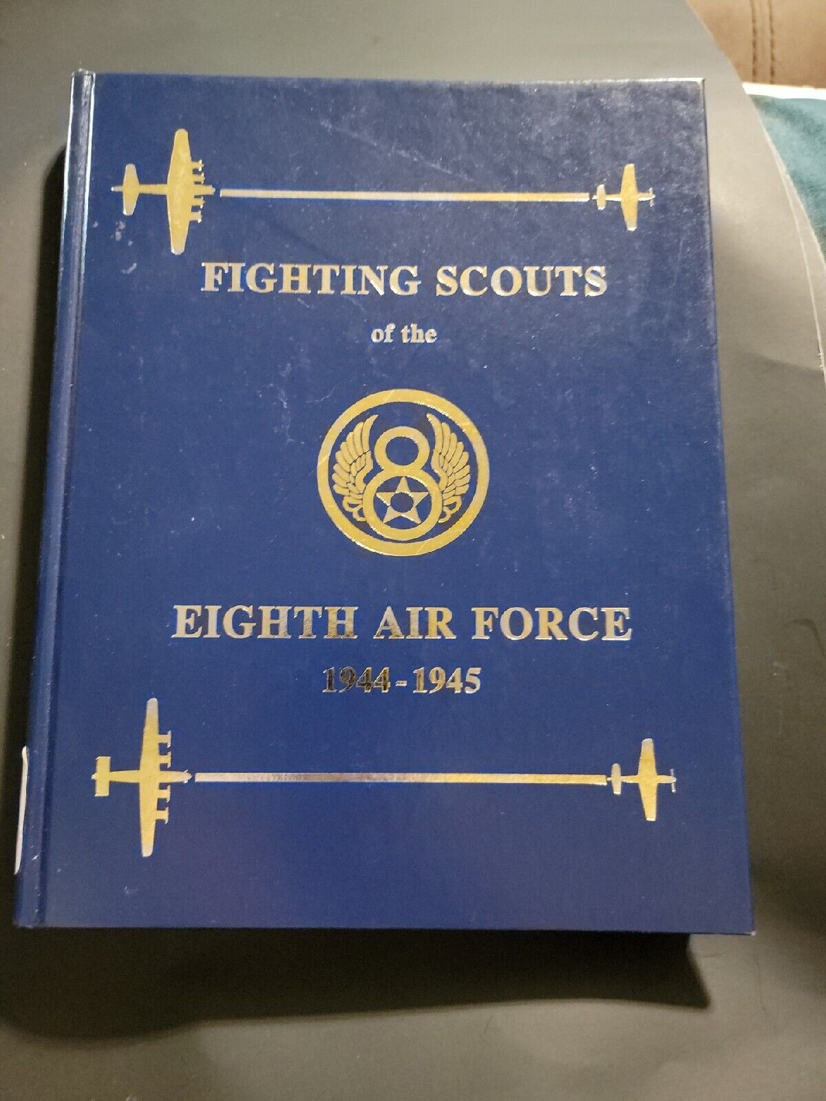 Fighting Scouts Of The Eighth 8th Air Force Book WWII Signed
