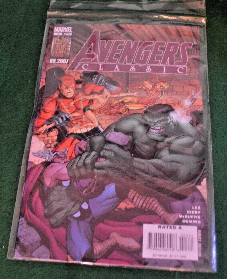 Comic Avengers Classic #3 09.2007 Marvel Comics Direct Edition Kirby & Oeming