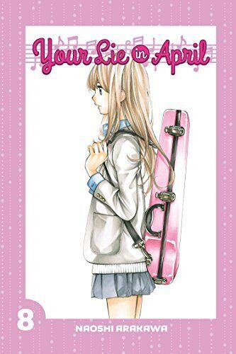 Your Lie in April Vol 8 Used English Manga Graphic Novel Comic Book