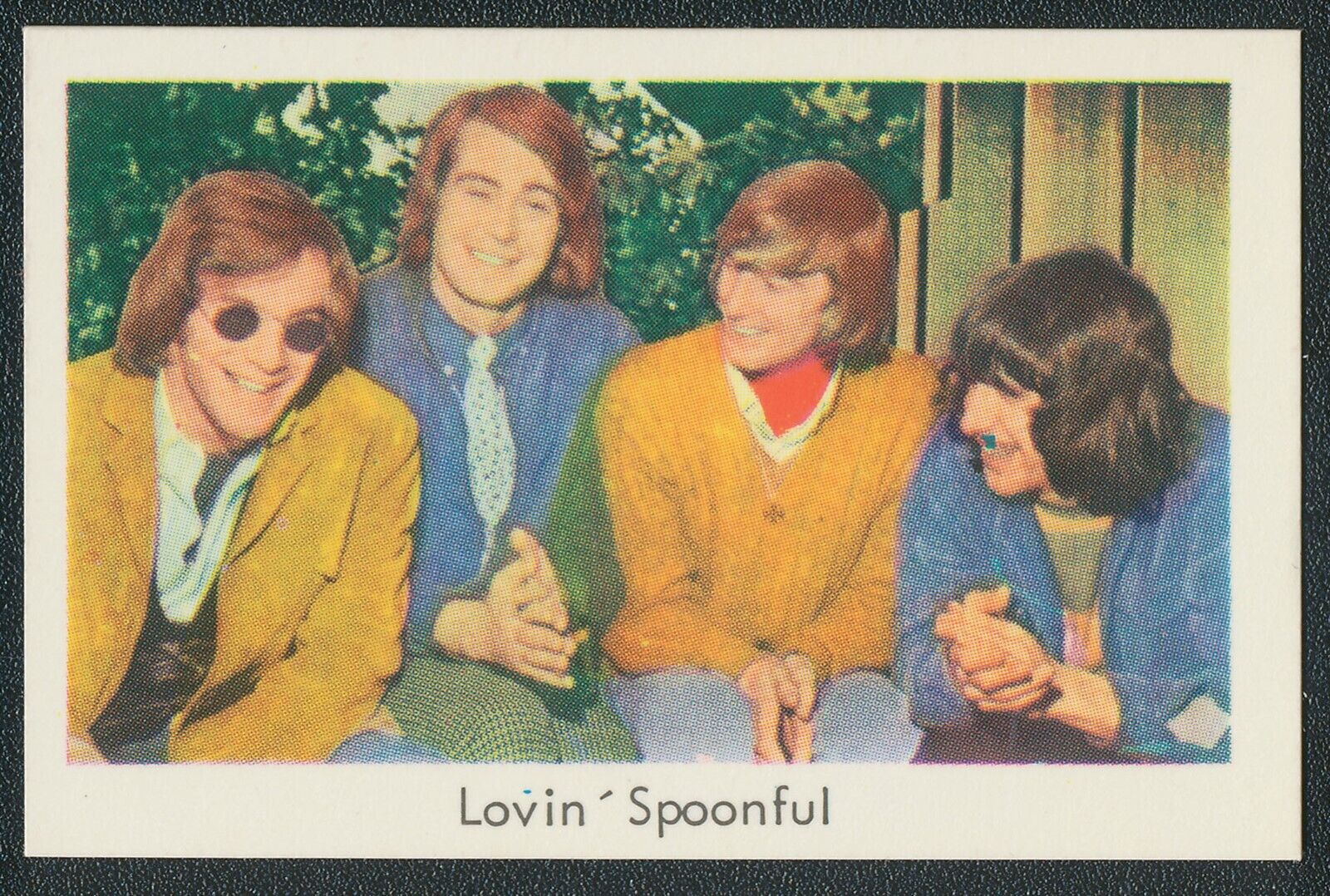 LOVIN\' SPOONFUL 1965-68 DUTCH POPBILDER MUSIC CARD NM+