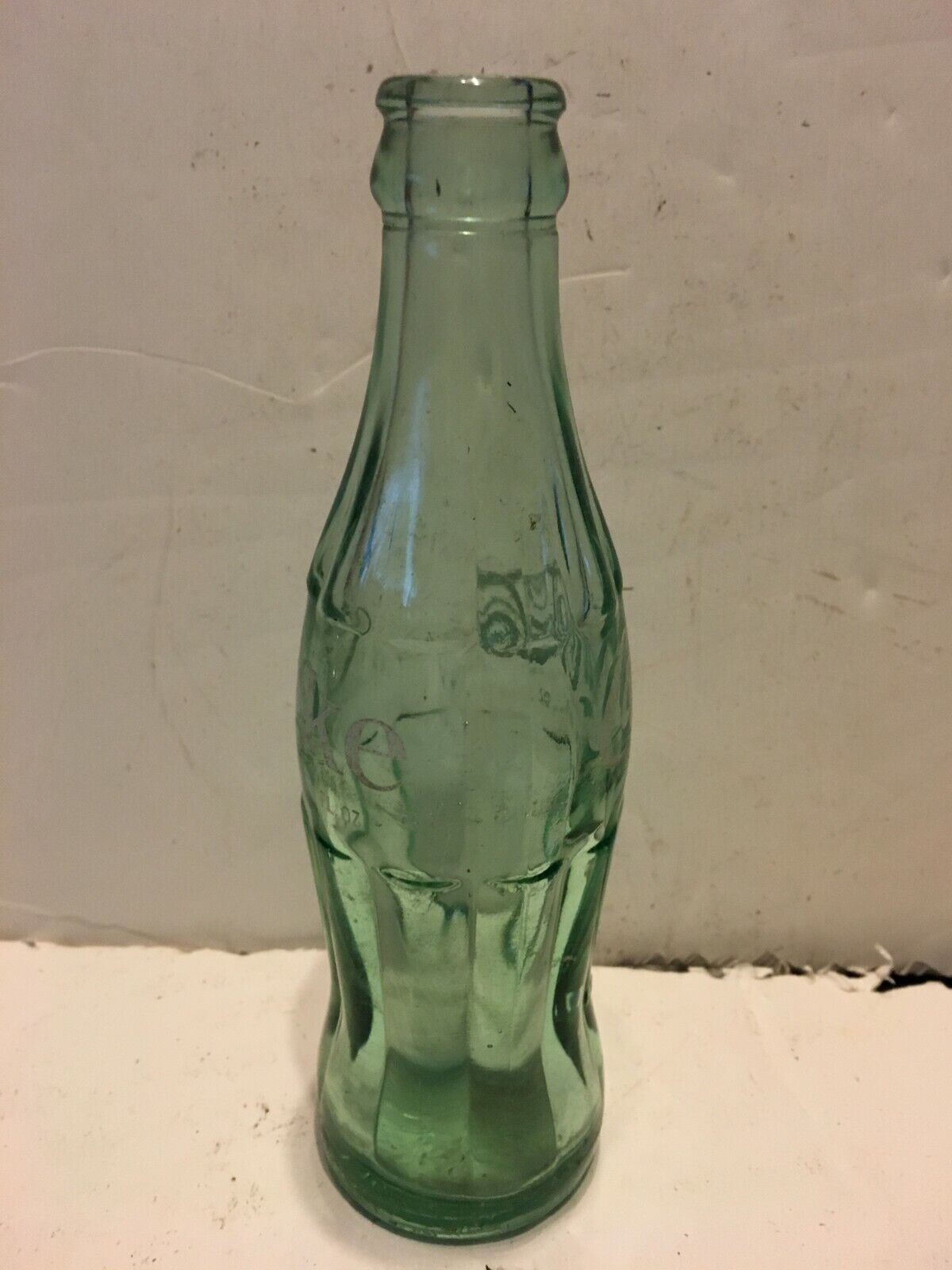 Vintage  ALICEVILLE, ALA  6 1/2 oz. Coca Cola Coke Green Glass Bottle