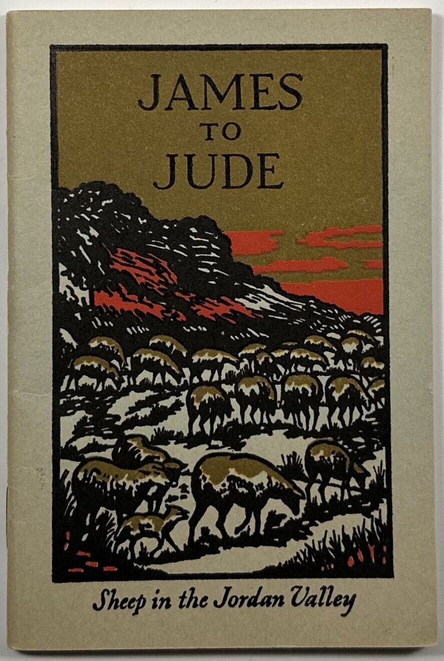 The General Epistles of James To Jude, Vintage 1970 Holy Devotional Booklet.