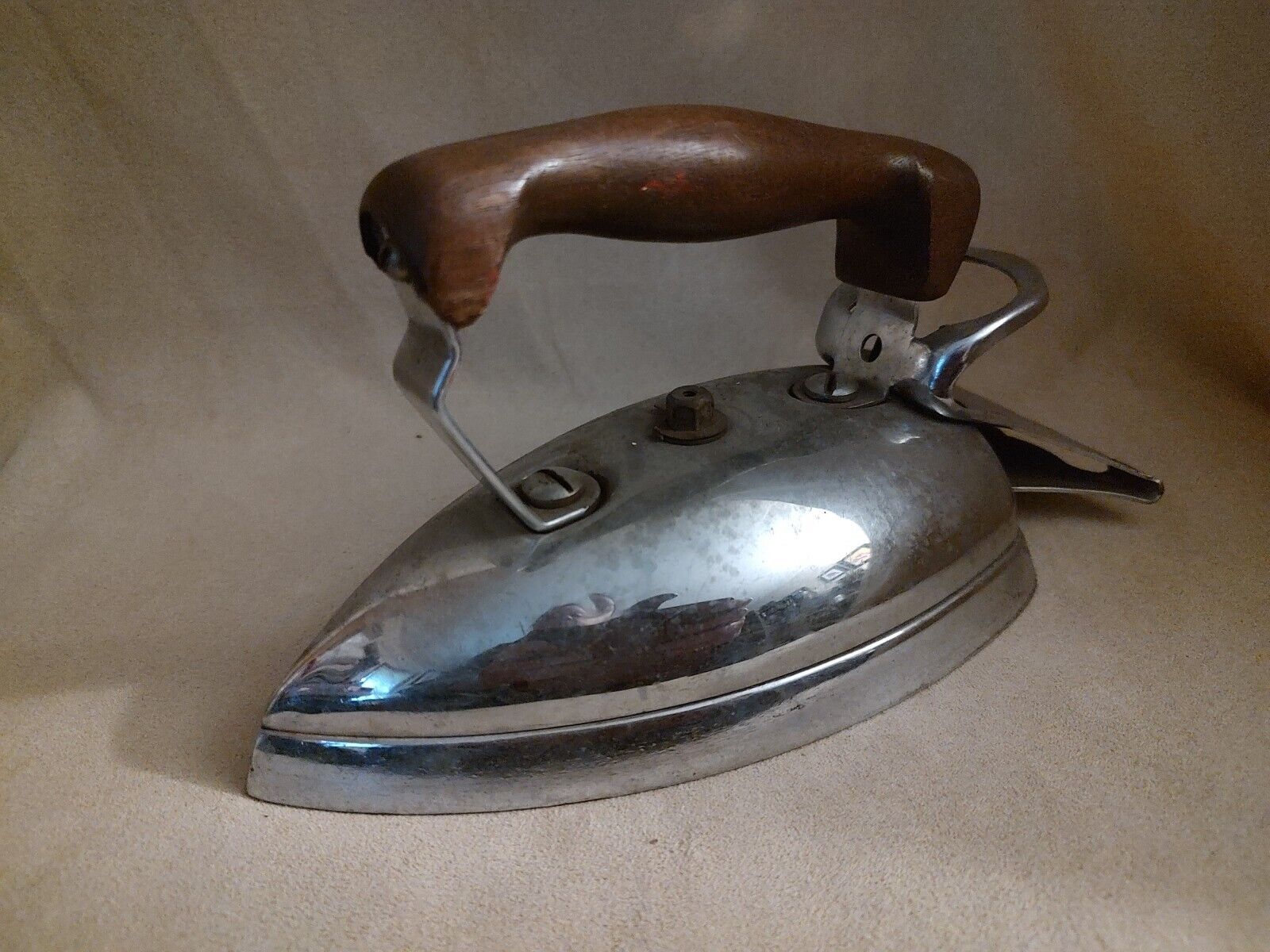 VTG Art Deco Master craft Electric Iron 1930s No Cord