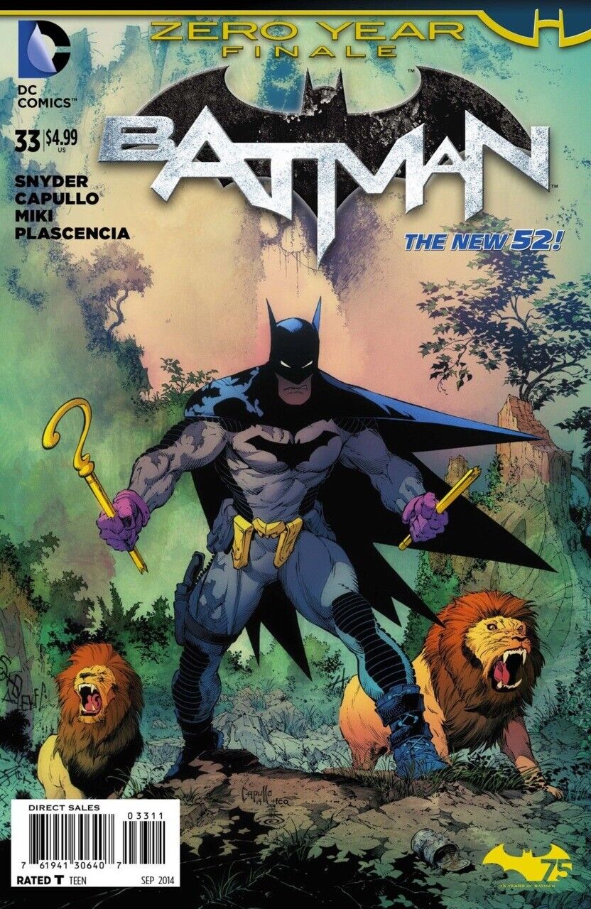 DC Comics Batman #33 Modern Age 2014 Zero Year