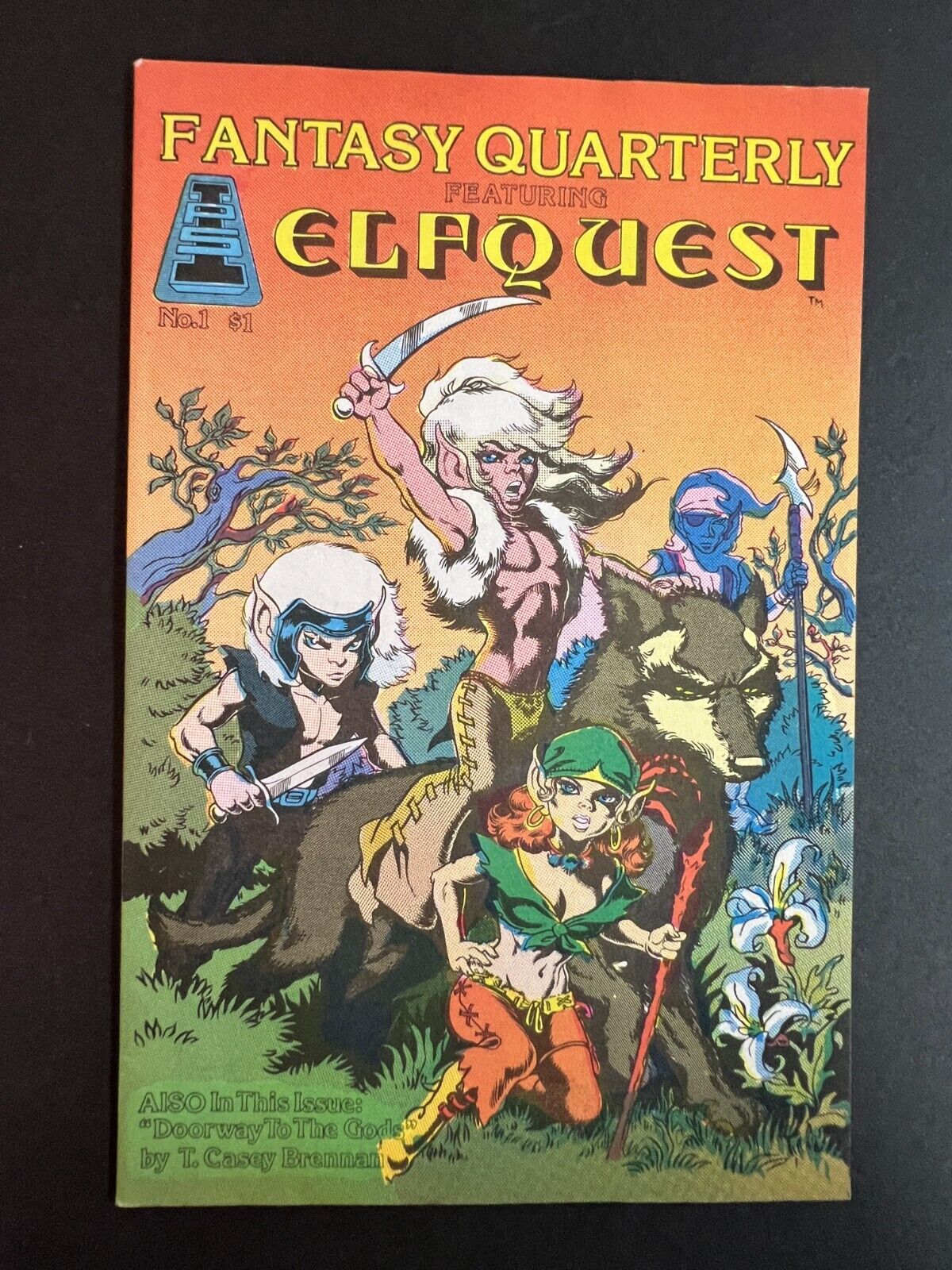 Fantasy Quarterly Featuring Elfquest #1 Independent Publishers 1978 VF+