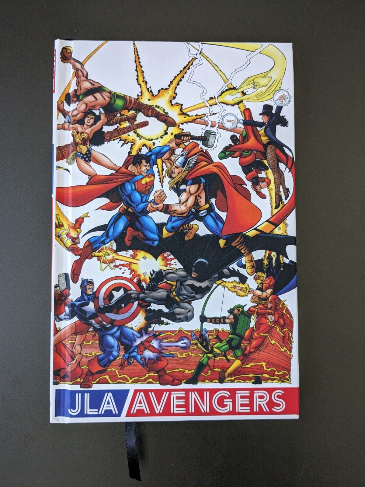 JLA Avengers Custom Hardcover by Kurt Busiek & George Perez