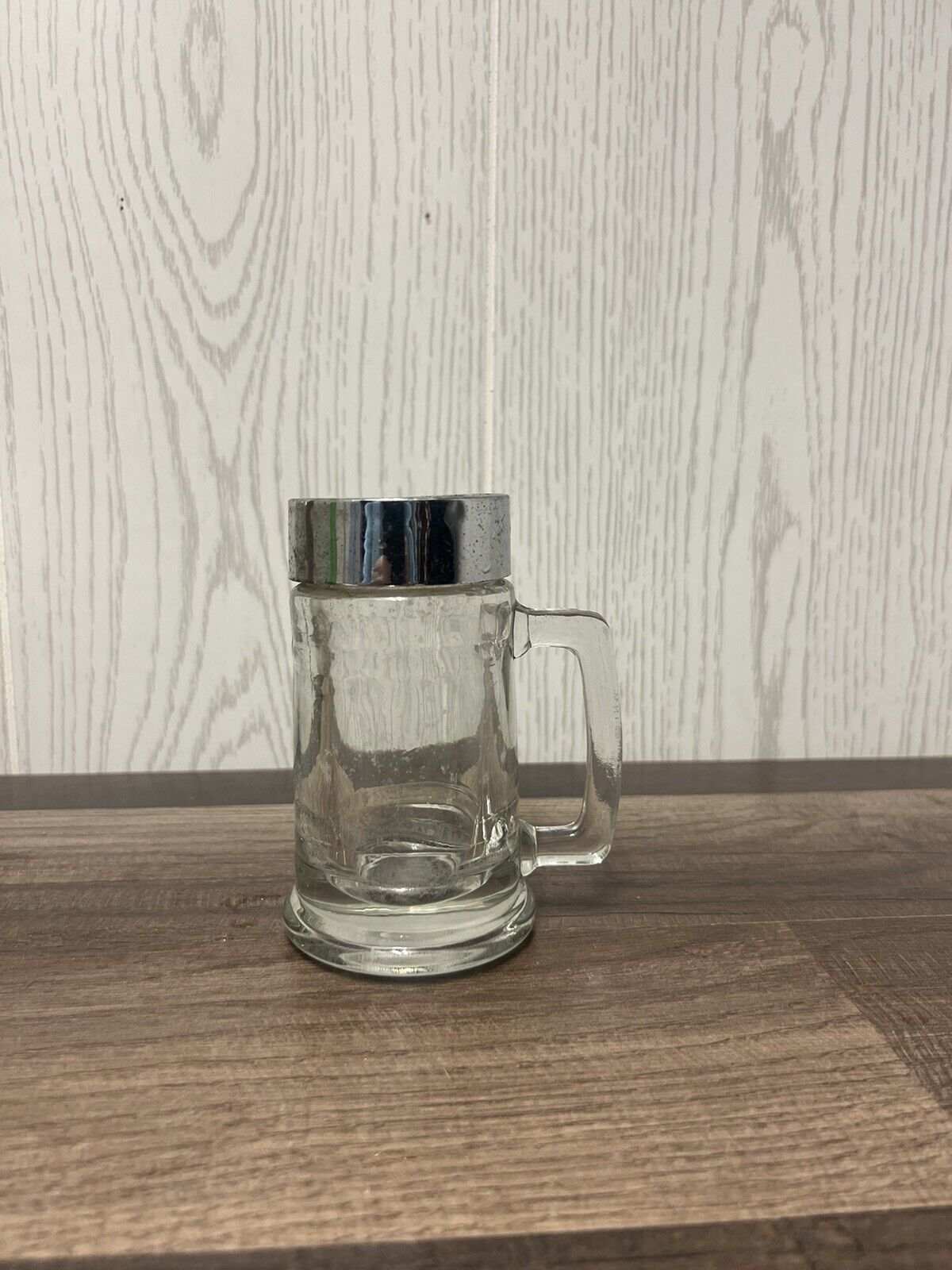 Vintage Clear Glass Salt Shaker