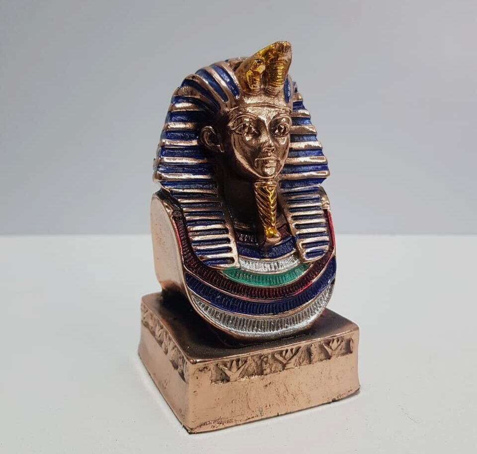 rare statue of the Pharaonic king Tutankhamun from ancient Egyptian antiquities