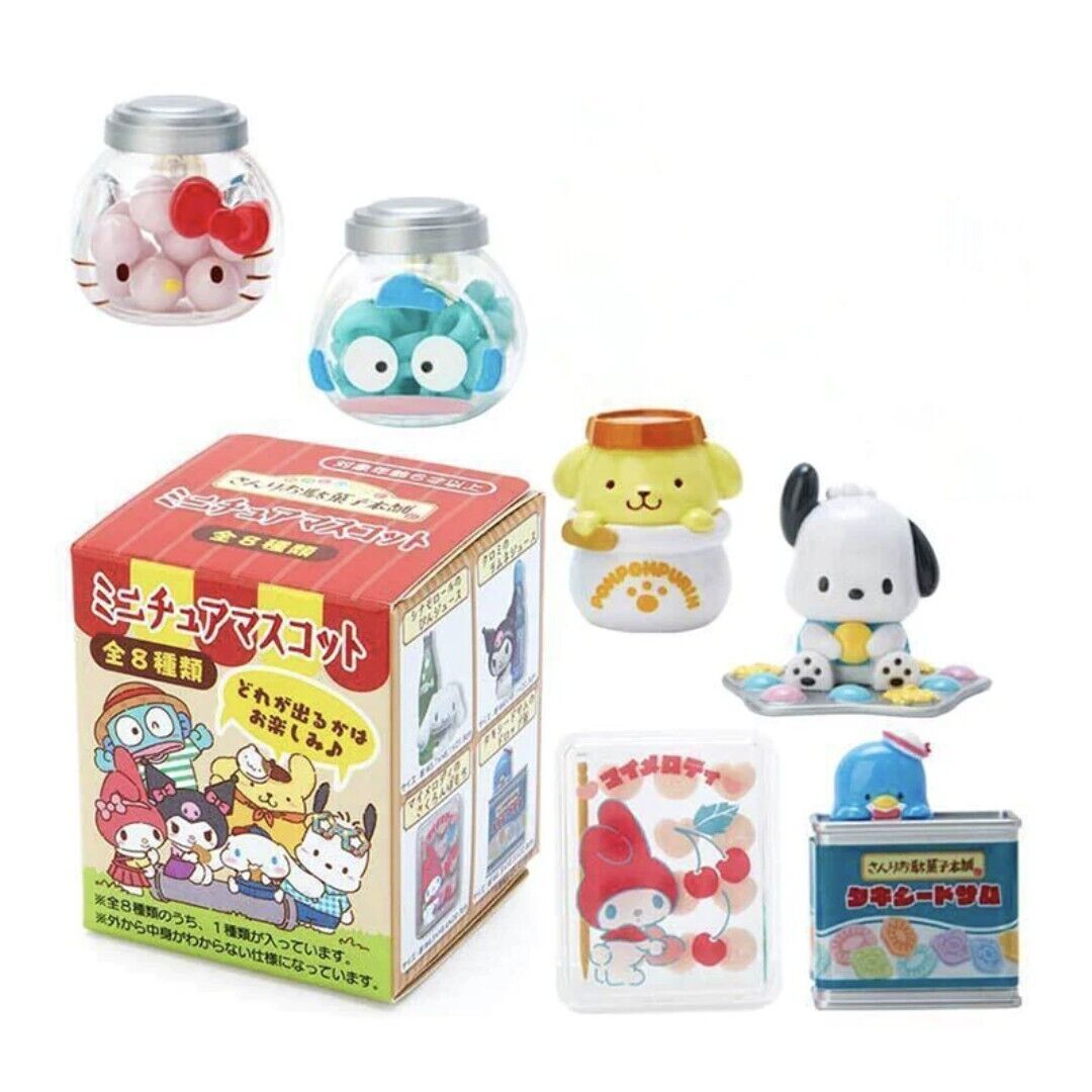 Sanrio Dagashi Honpo Candy Soda Shop Blind Box Set Of 6 Miniatures Hello Kitty