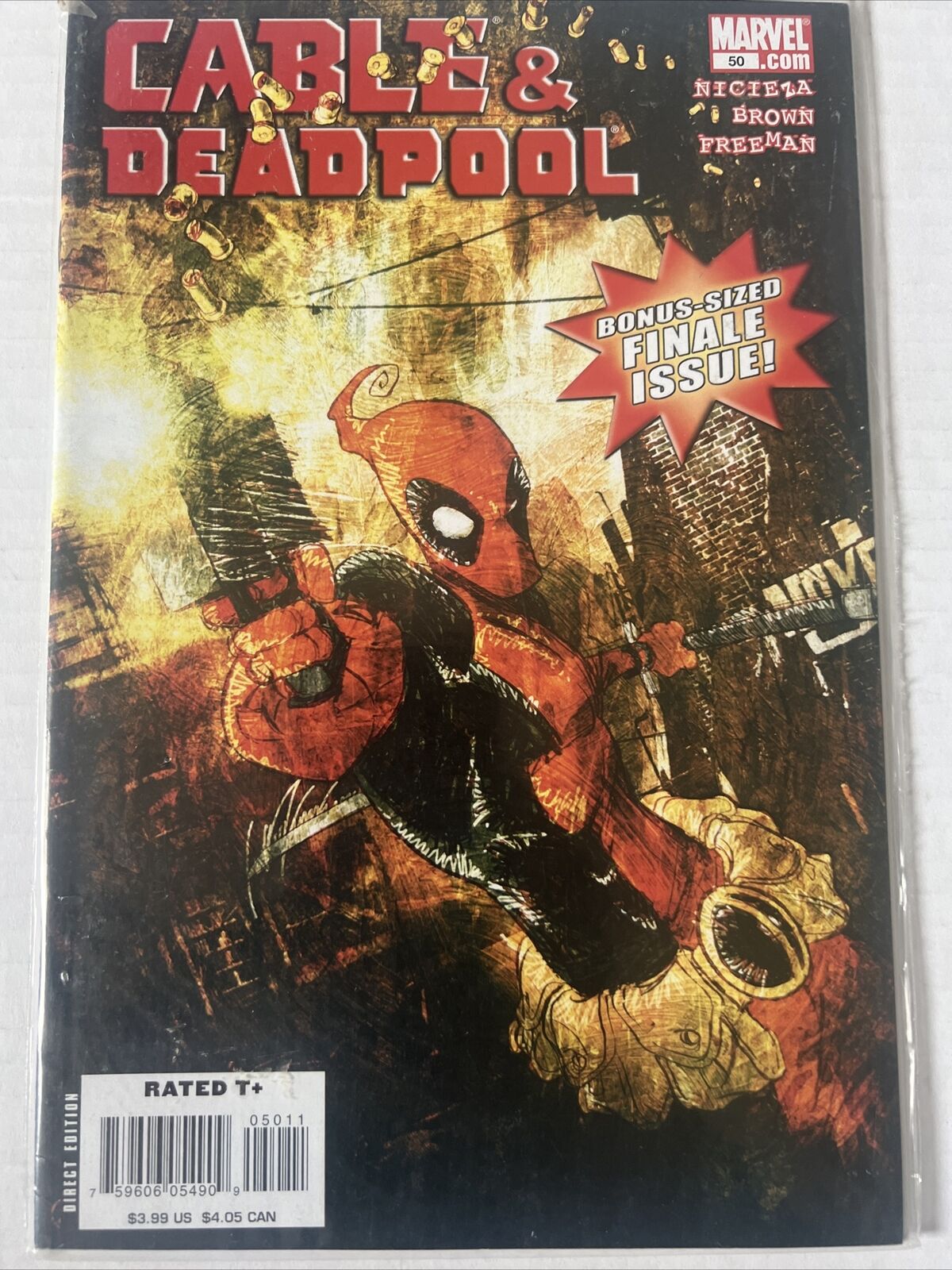 Cable & Deadpool #50 1st Venompool & Final Issue Skottie Young Cover