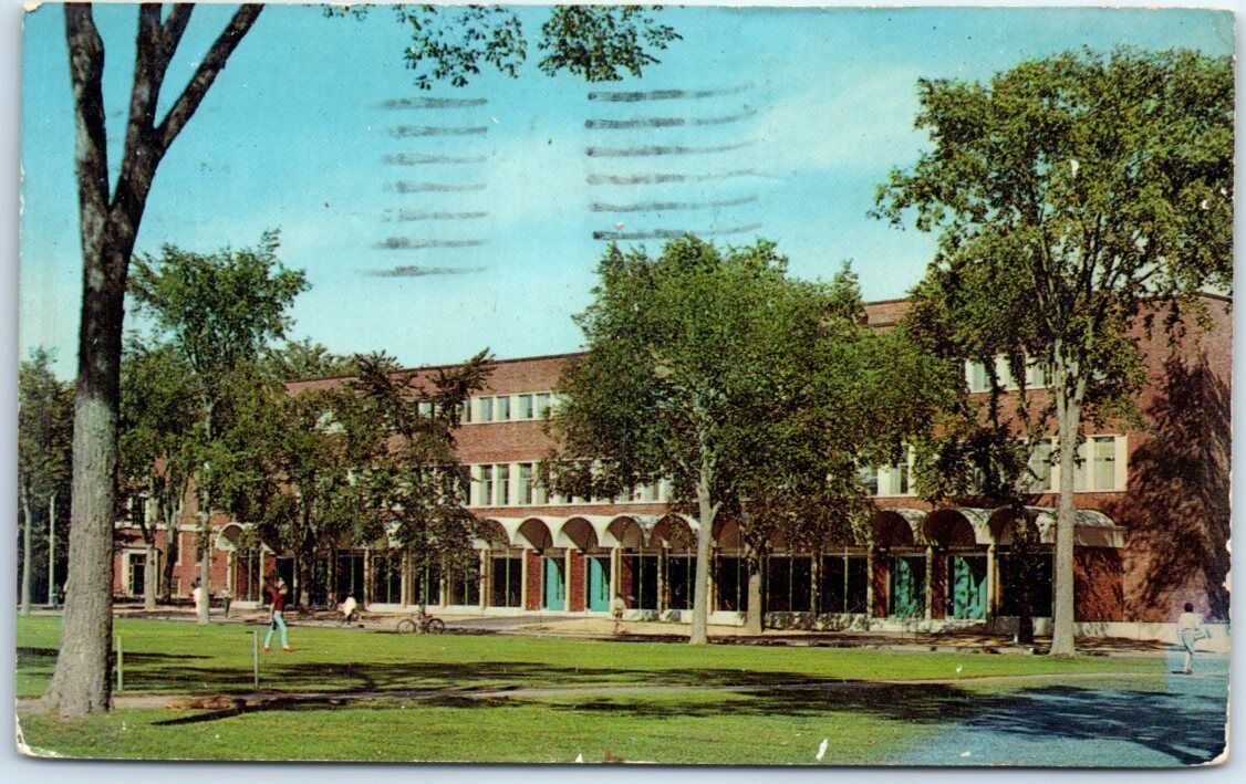 Postcard - Clarence C. Little Hall, University Of Maine - Orono, Maine