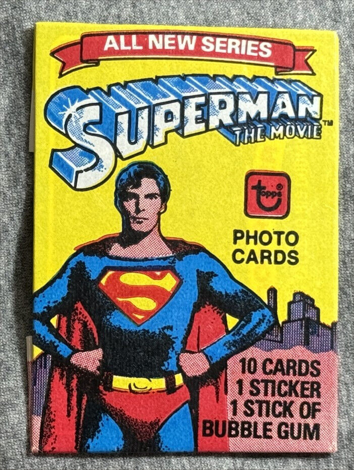 1978 Topps Superman Movie Trading Cards Series 2 - Complete Set: No. 78 - 165