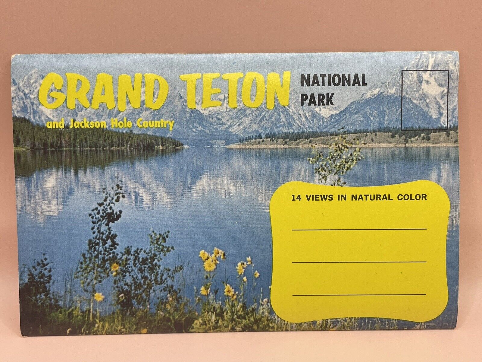 Grand Teton National Park Jackson Hole Country 12 Double-Sided Postcard Wyoming