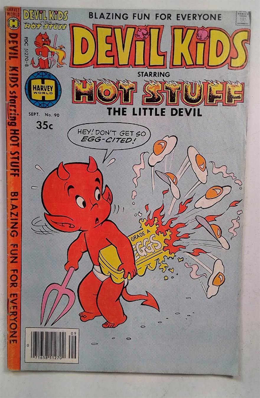 Devil Kids Starring Hot Stuff #90 Harvey Comics (1978) VG 1st Print Comic Book