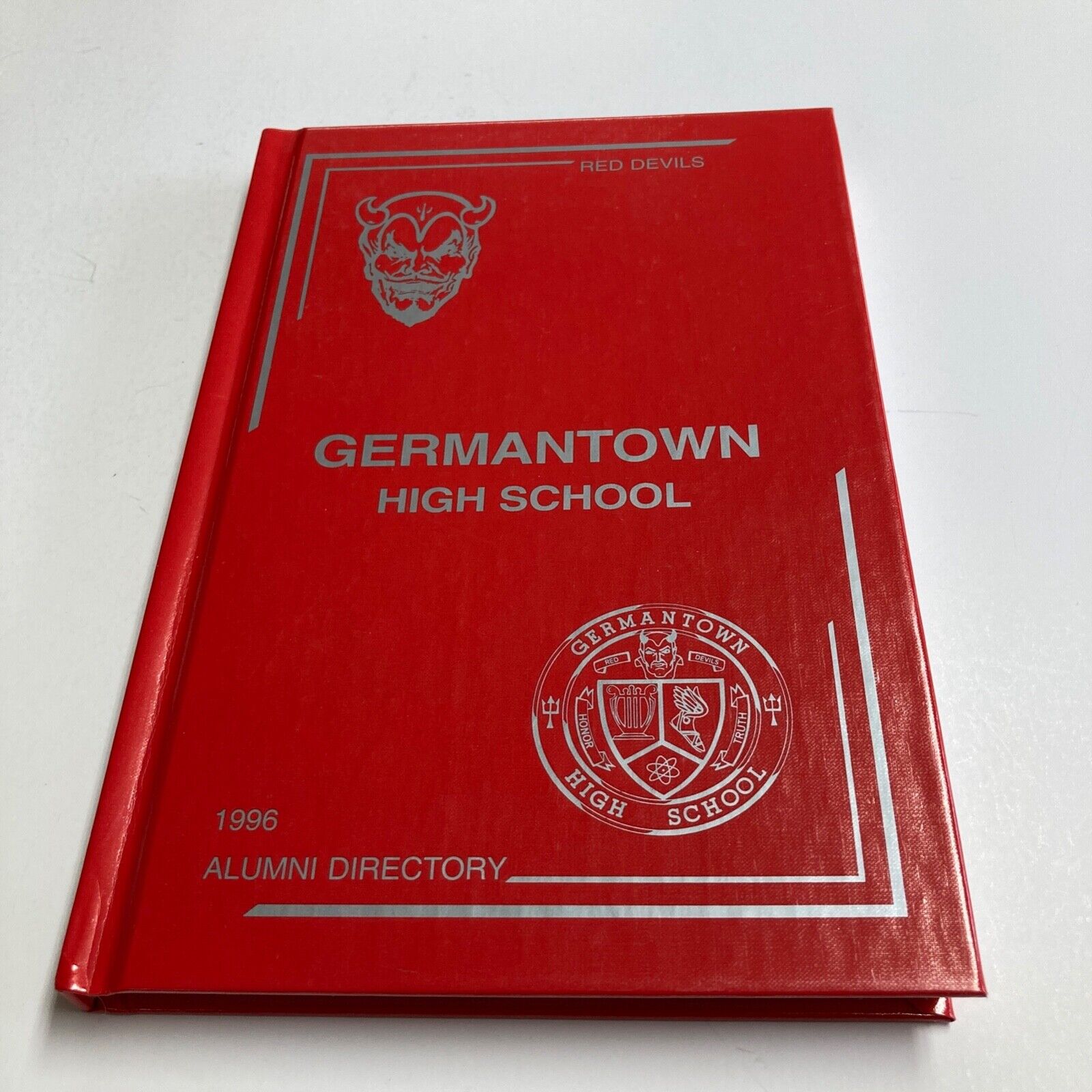 GERMANTOWN HIGH SCHOOL 1996 Alumni Directory Germantown TN Hardback Genealogy
