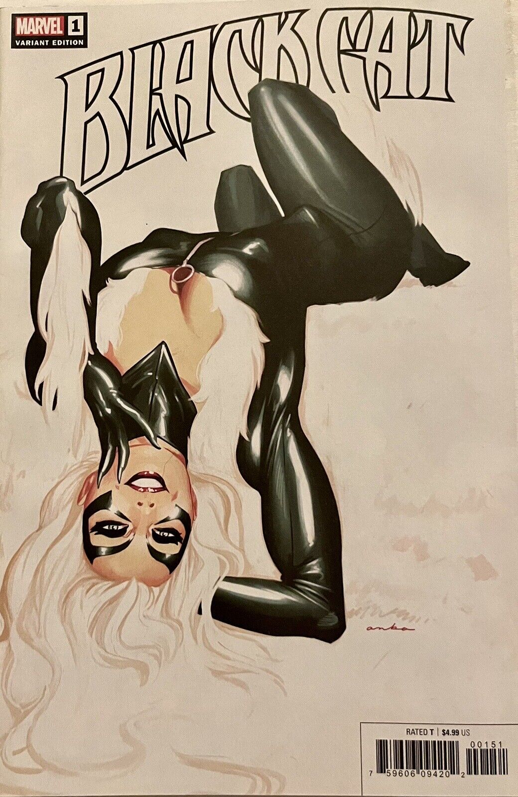 BLACK CAT (#1) ANKA [1:25] RETAILER INCENTIVE VARIANT COVER KEY 1ST SOLO SERIES