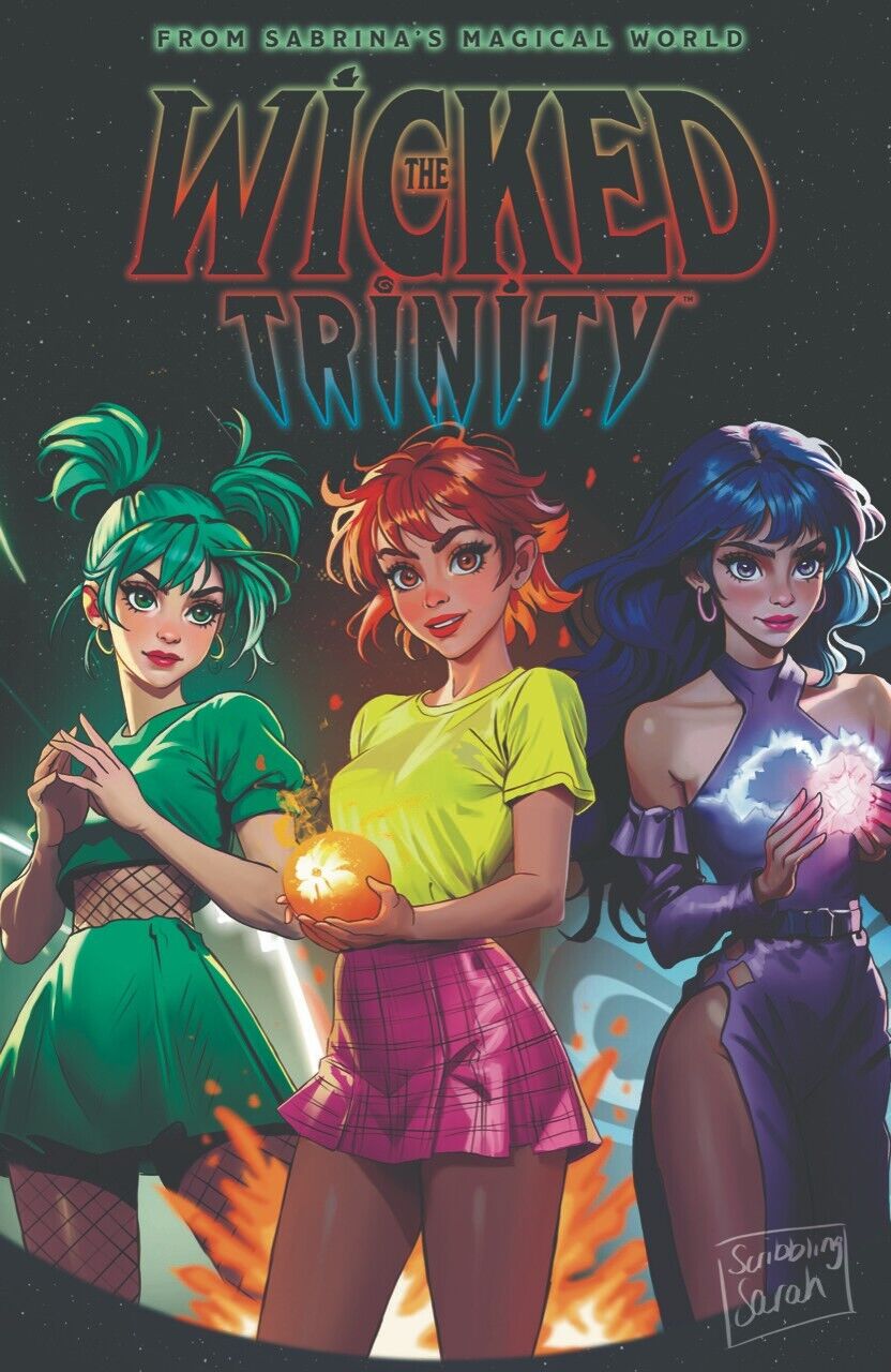The Wicked Trinity #1 Scribbling Sarah Variant Limited to 200 COA Archie Comics