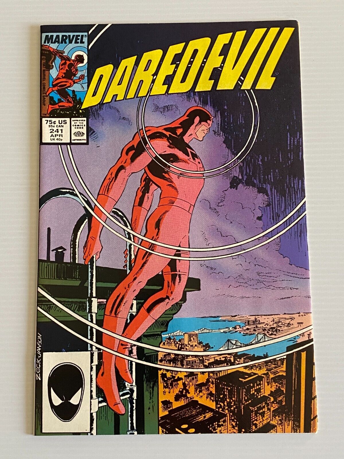Daredevil (1964-2019) #241  NM (Marvel Comics Direct Edition Mar 1987)