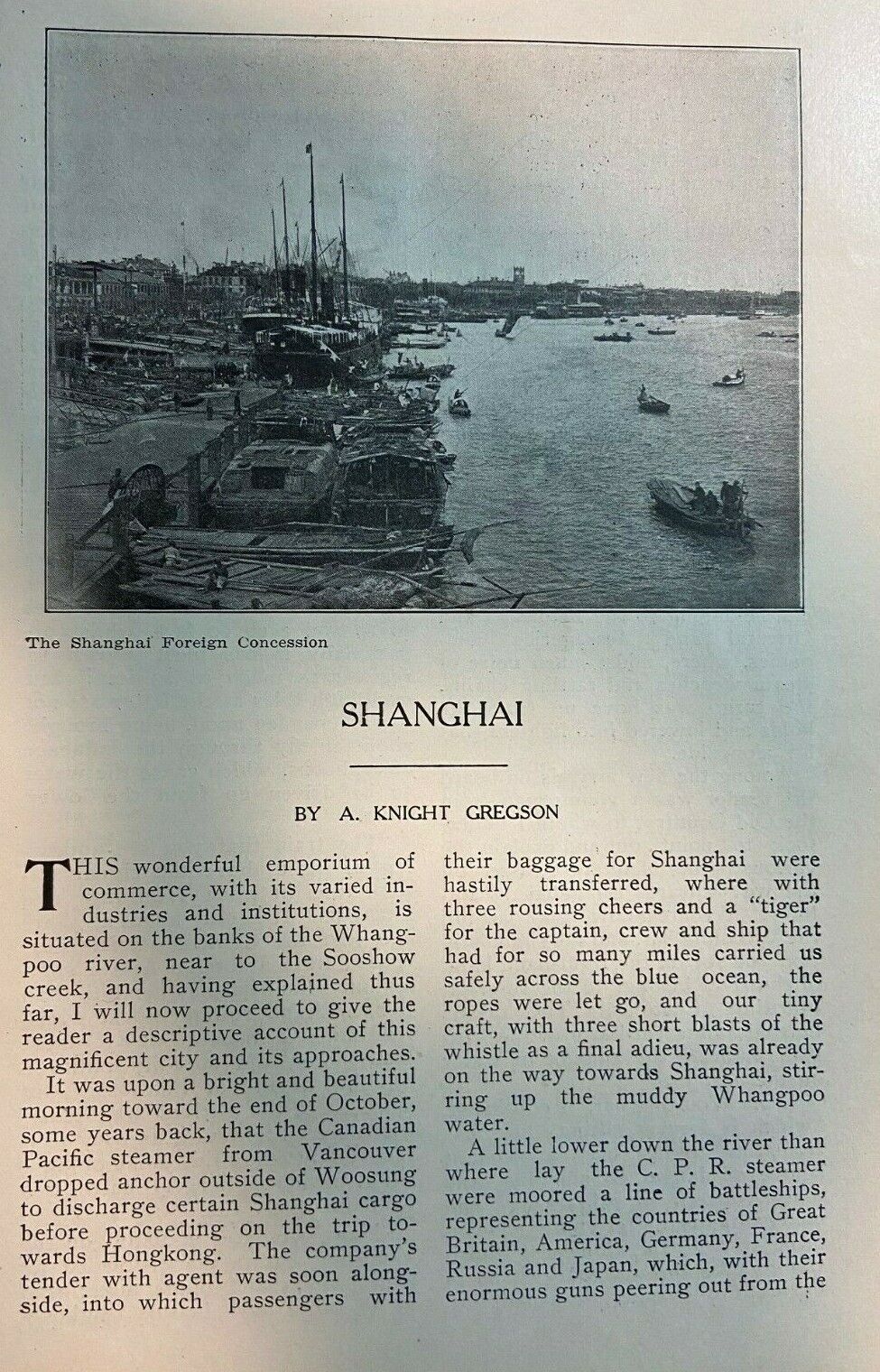 1904 Shanghai China