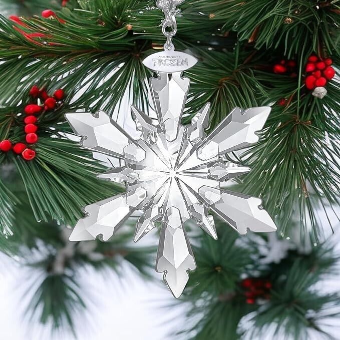 2024 Annual Edition Snowflake Crystal Christmas Ornaments- Limited Edition