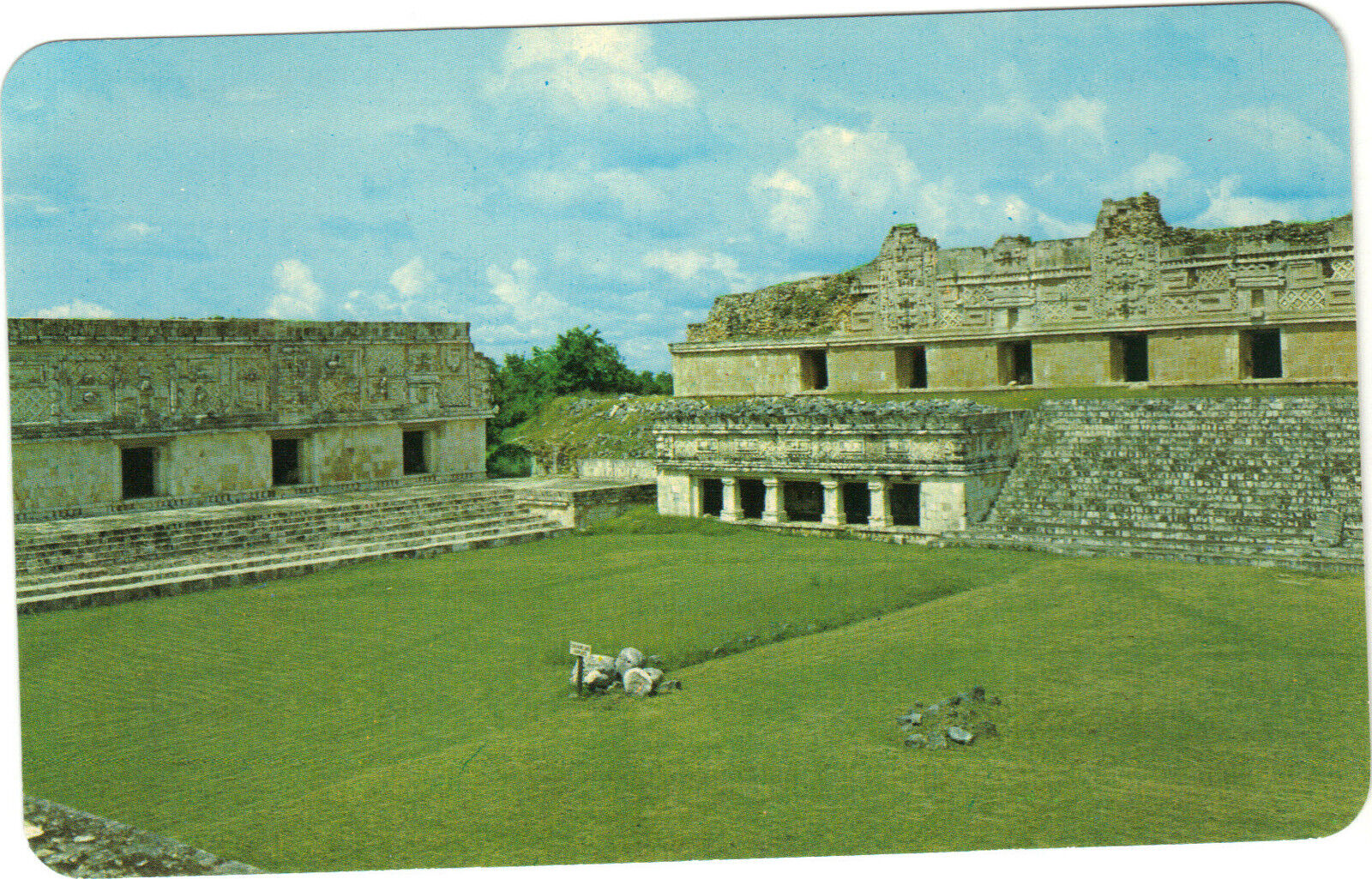 Mexico - Temple of Venus in the Quadrangle of the Nuns - Uxmal, Yucatan (H2221)
