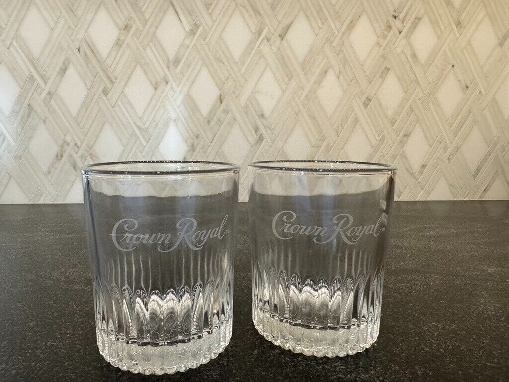 Crown Royal Drinking Glasses | Set of 2