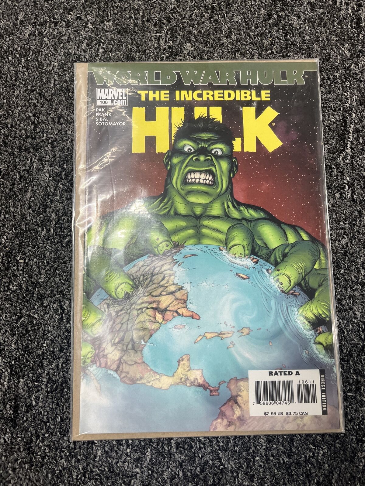The Incredible Hulk #106 (Marvel Comics July 2007)