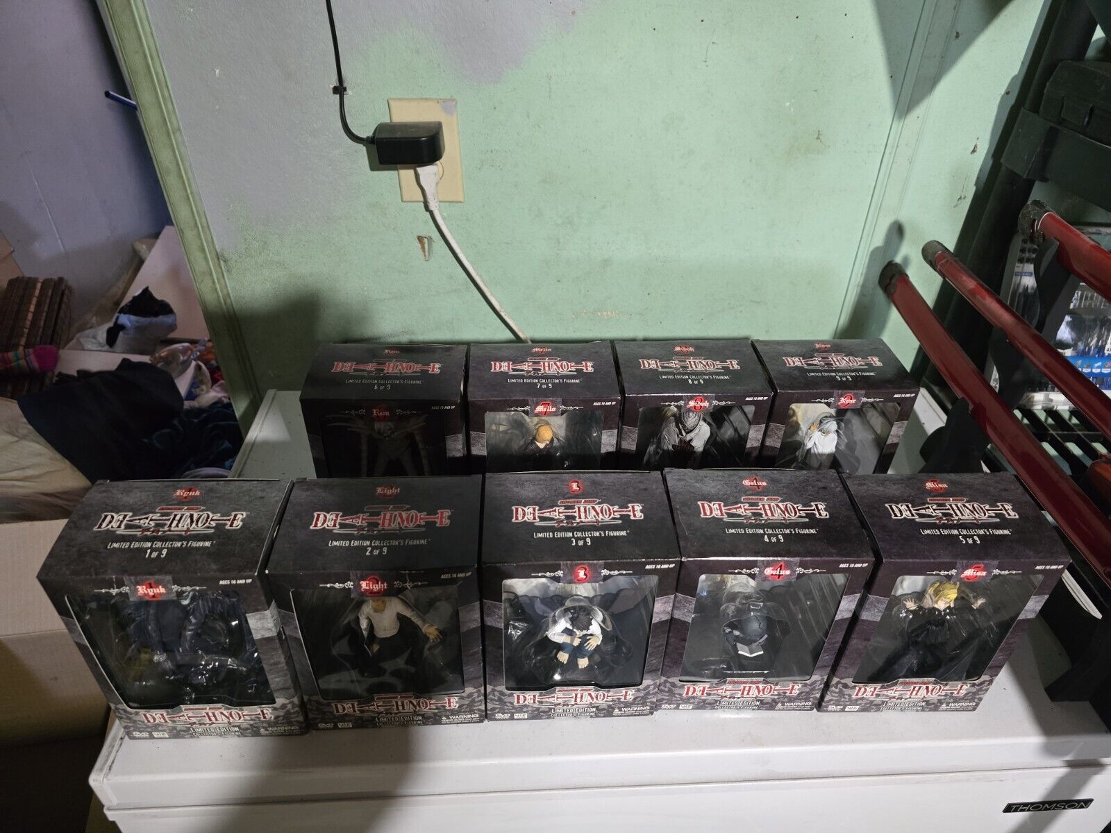 Shonen Jump Death Note Limited Collectors Edition Figurines All Nine
