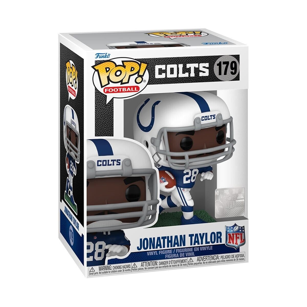 Funko Pop NFL Indianapolis Colts Jonathan Taylor Figure w/ Protector