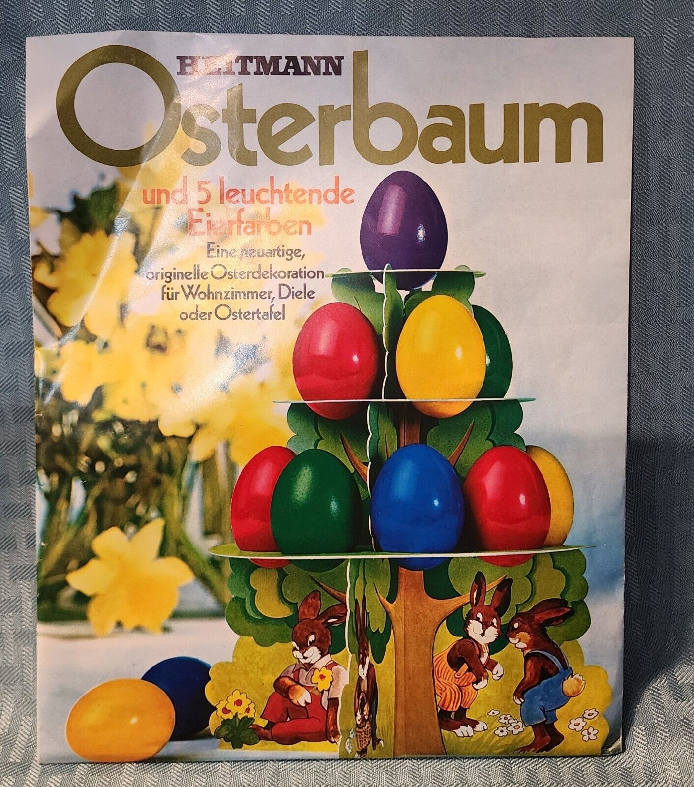 Rare Heitmann Osterbaum German Easter Egg display - New, Never Used