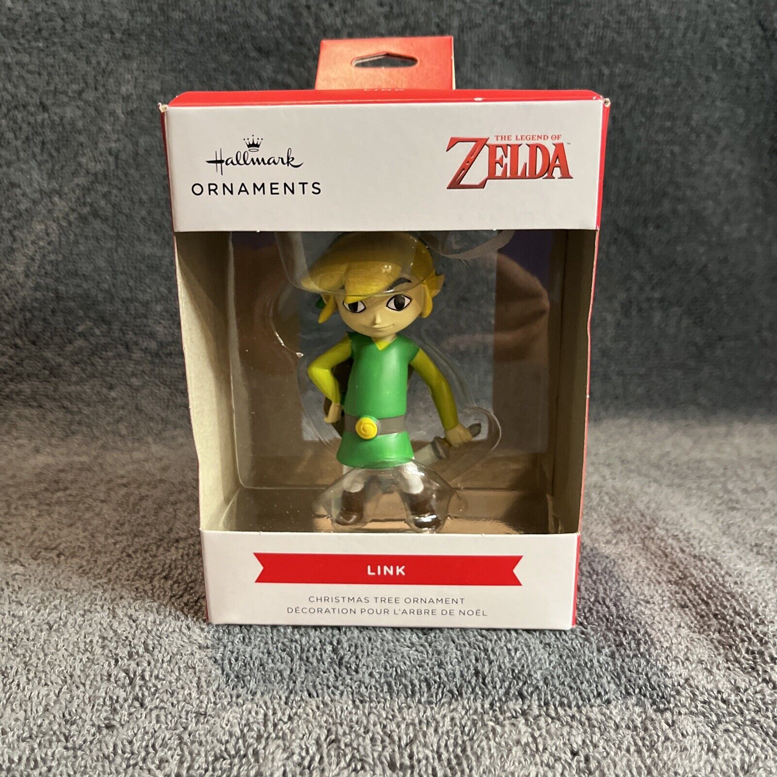 Hallmark Nintendo Legend of Zelda Link Boxed Christmas Ornament NEW