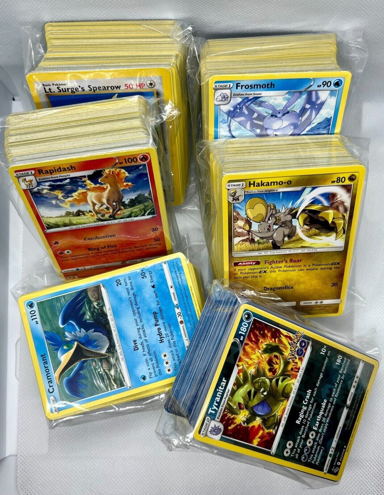 1,000 Pokemon TCG Card Bulk Lot - Guaranteed 100 Holo/Reverse Holo Rare,Uncommon