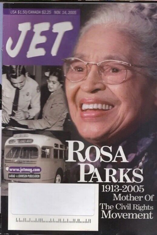 JET magazine Nov. 14, 2005 Rosa Parks Mother Of The Civil Rights Movement