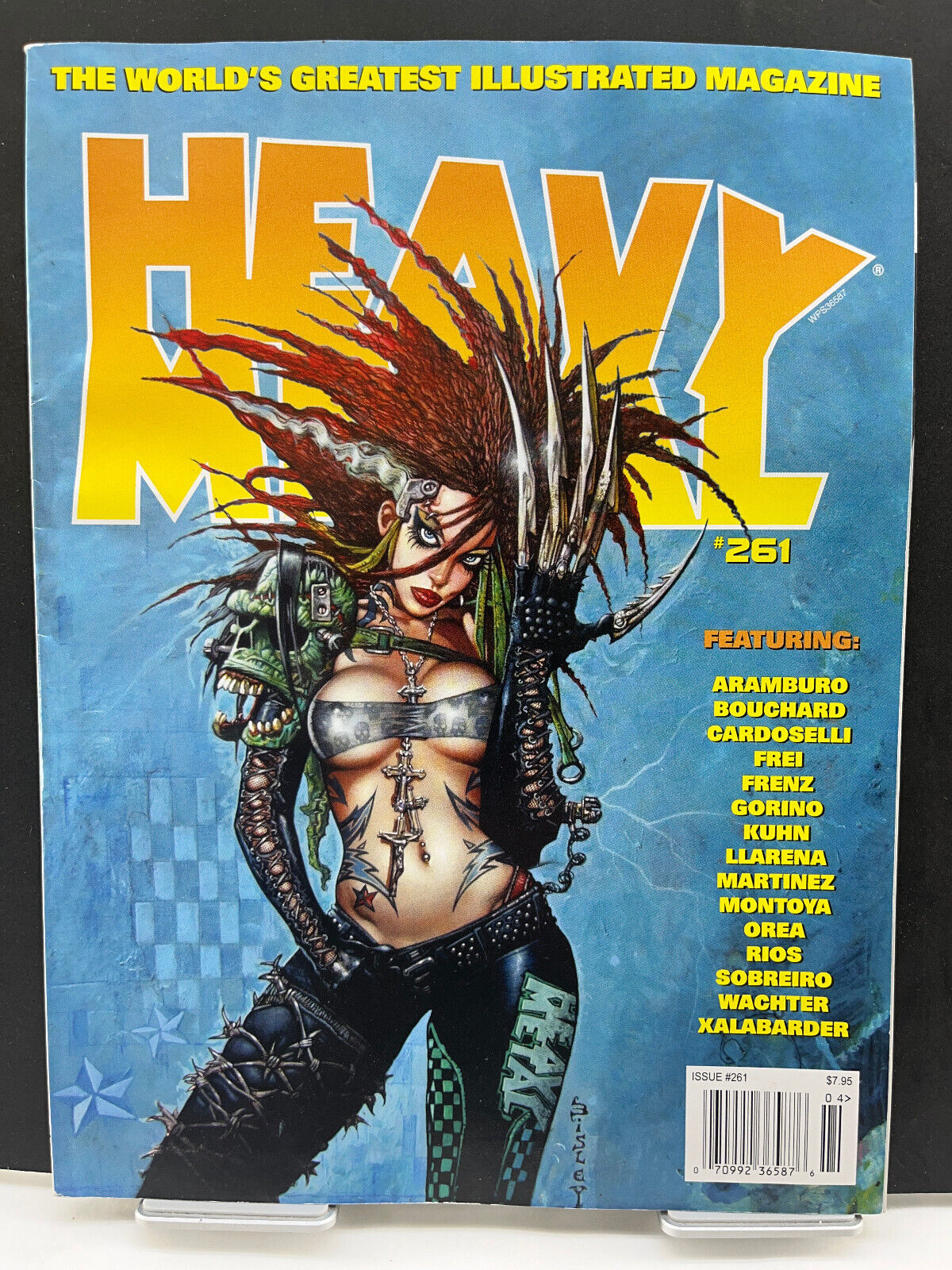 Heavy Metal Magazine #261 January 2013 Bisley Montoya Kuhn Rios 1977 series