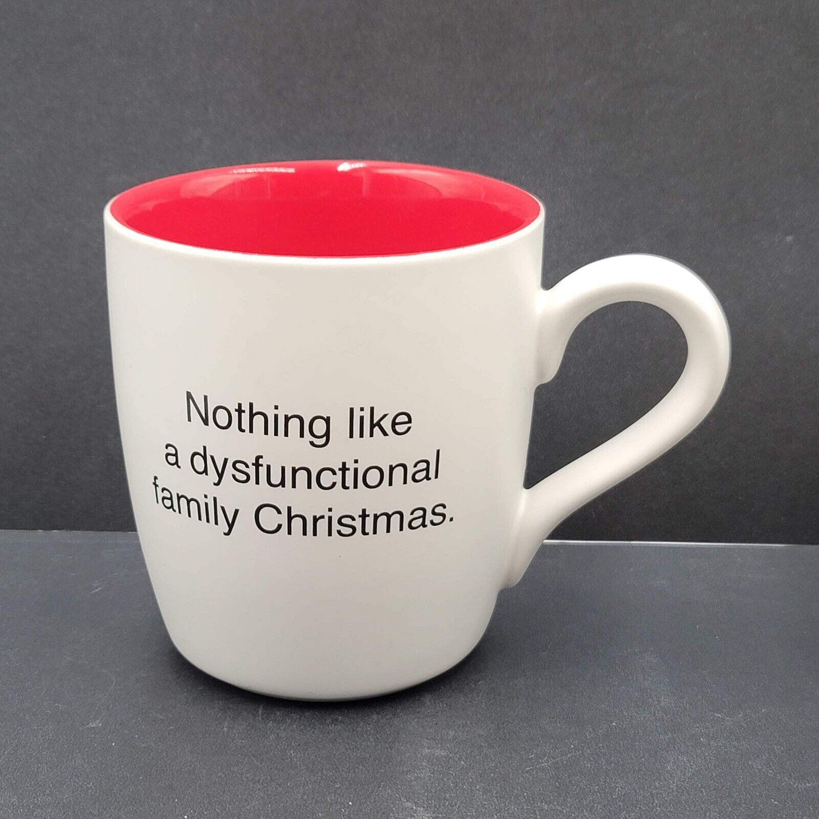 Dysfunctional Christmas Family That\'s All Mug Red Size 4.25 in H 16 oz