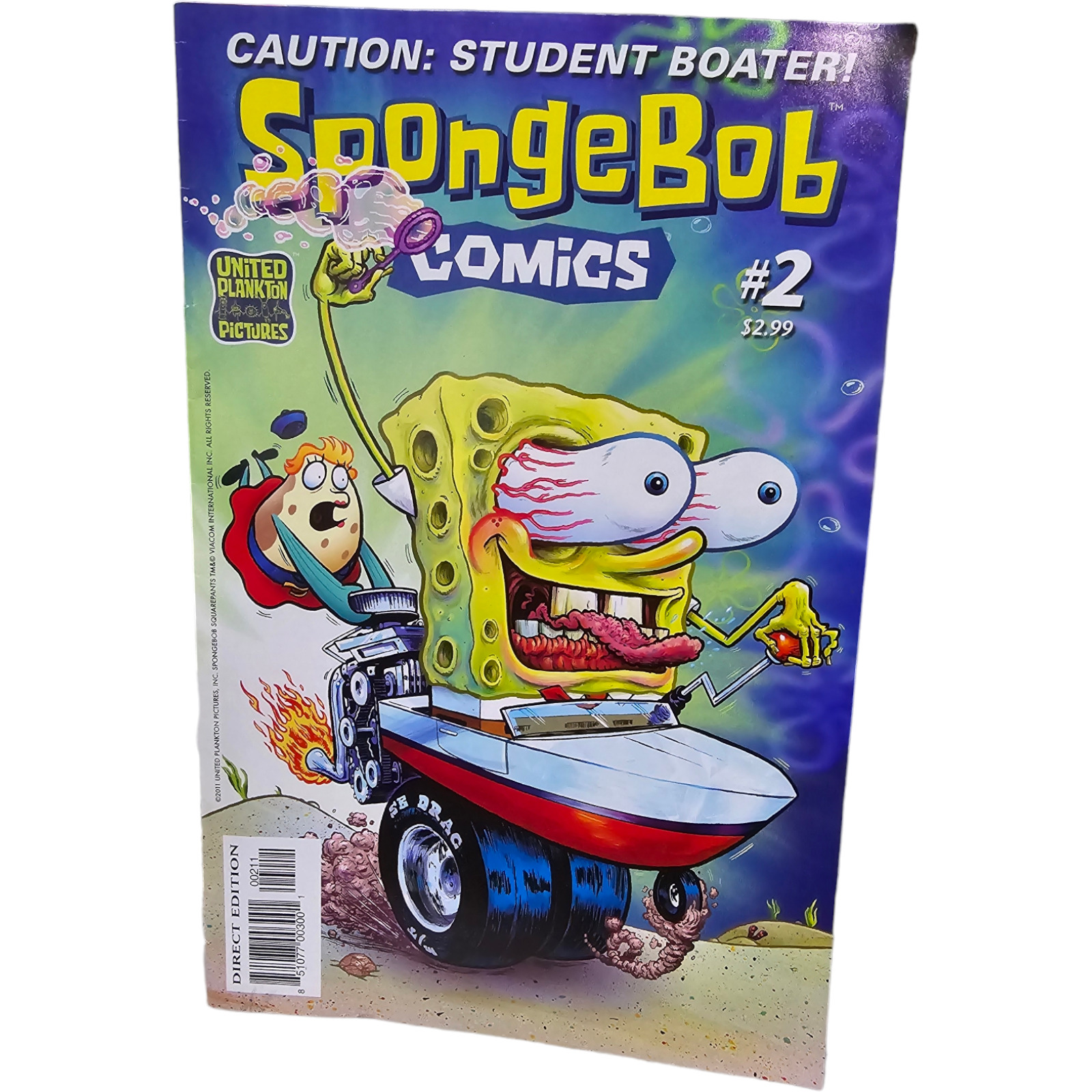 Spongebob Comic #2  United Plankton Pictures RARE  NM