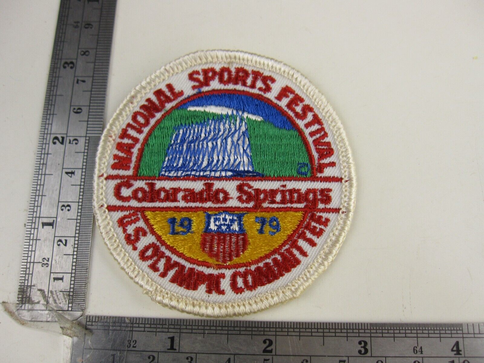 1979 U.S. Olympic Committee Colorado Springs National Sports Festival Patch  BIS