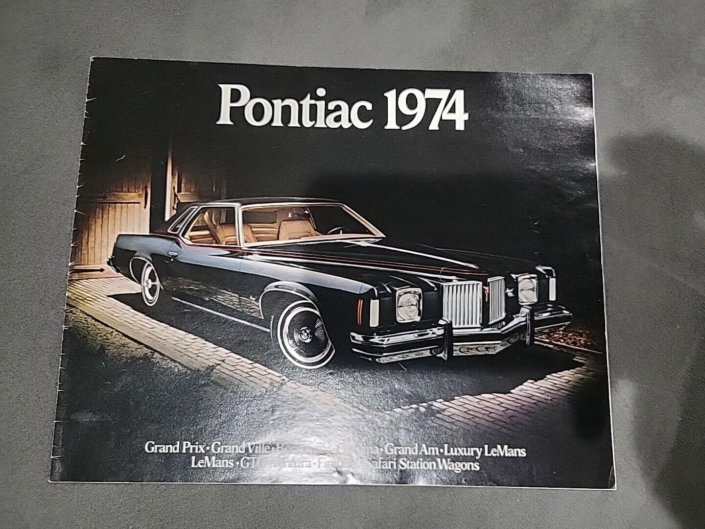Vintage 1974 Pontiac Sales Brochure Catalog