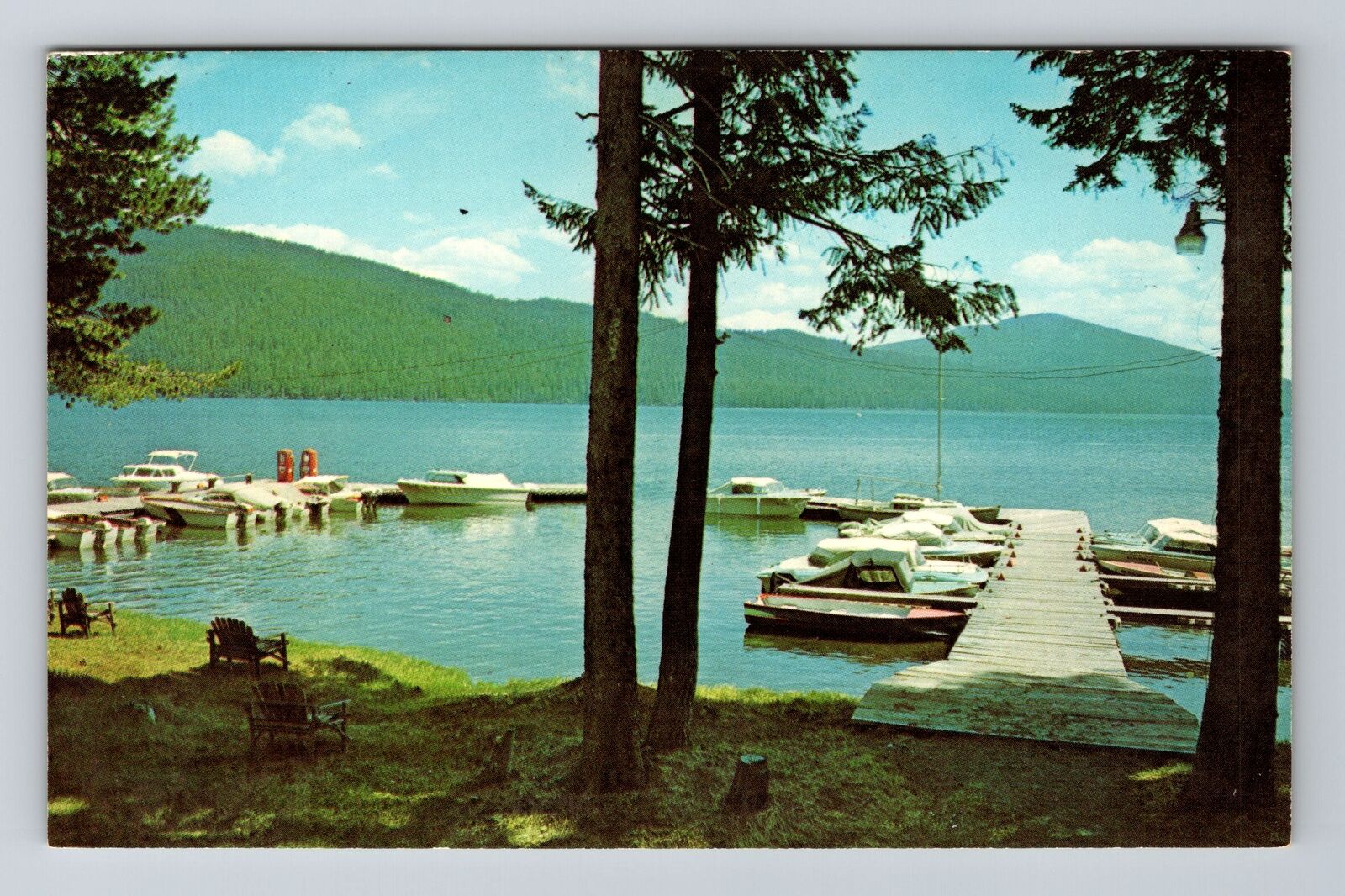 Cascade Summit OR-Oregon, Odell Summit Lodge, Vintage Postcard