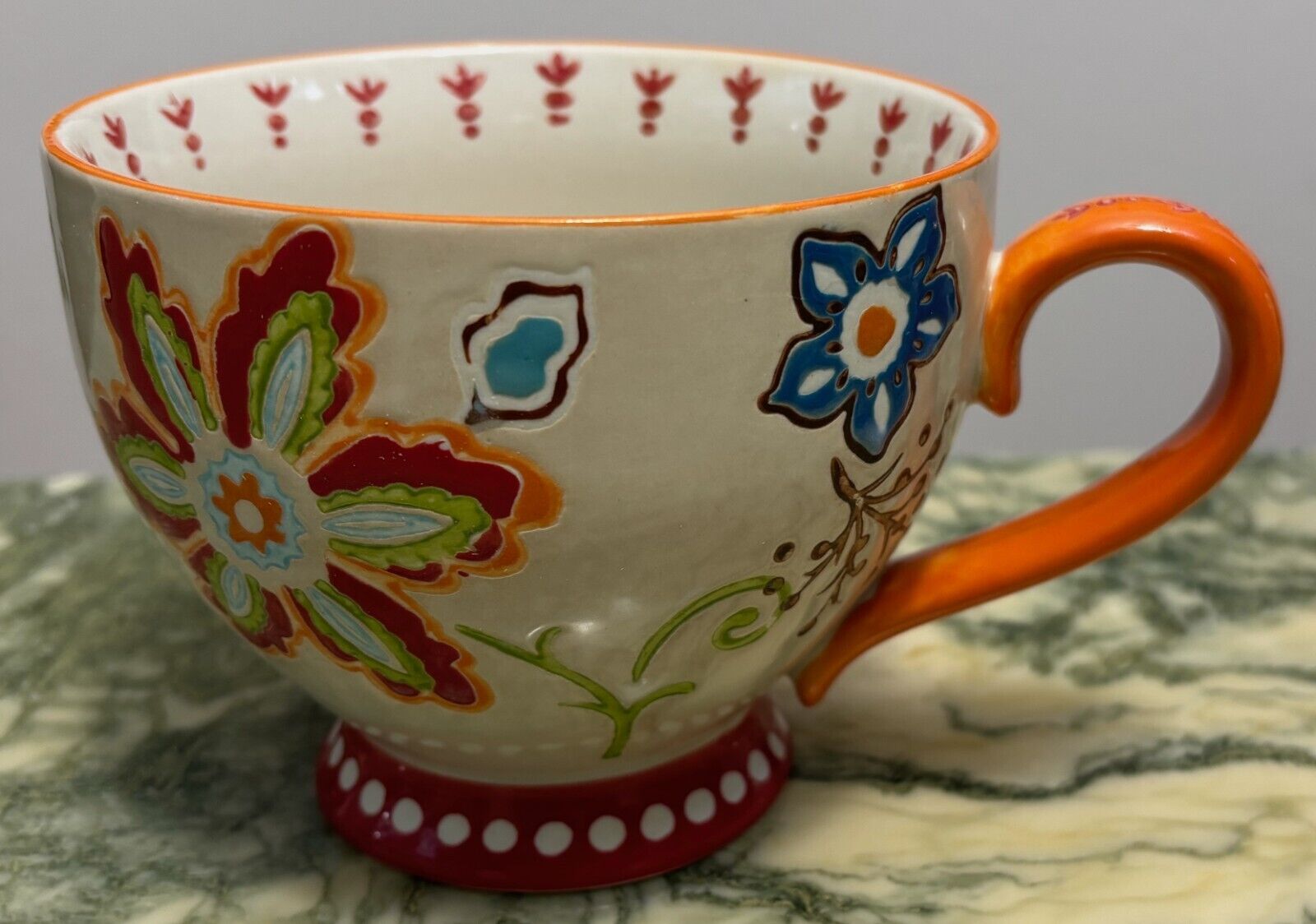 Large mug, Duch Wax, hand-painted