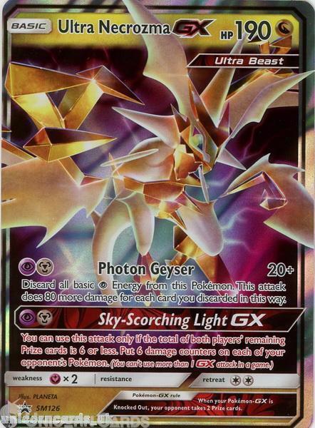 Ultra Necrozma GX SM126 Black Star Promo Holo Mint Pokemon Card