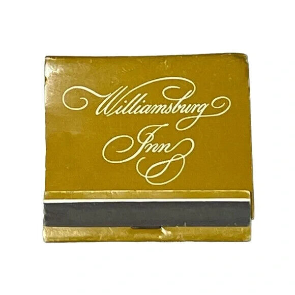 Williamsburg Inn Williamsburg Virginia Vintage Matchbook