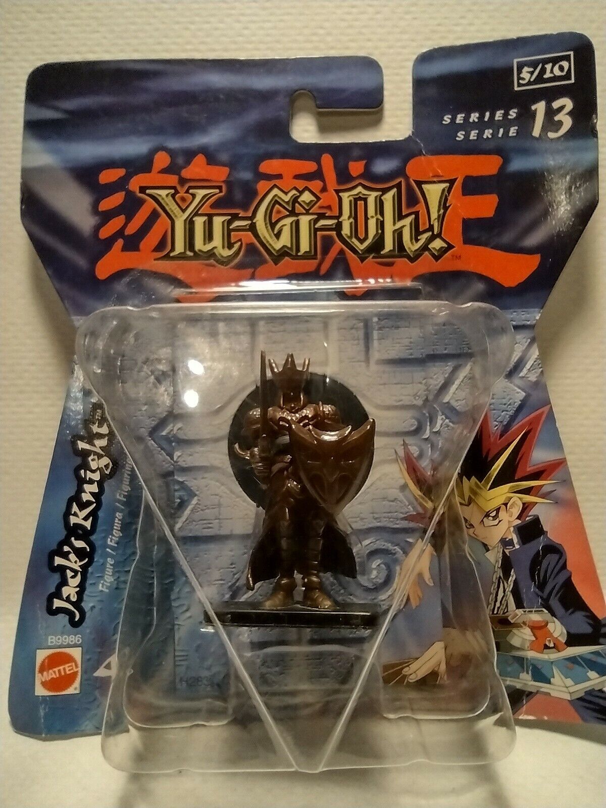 2004 Yu-Gi-Oh Jack's Knight Figure With Holo Tile New Factory-Sealed series 13